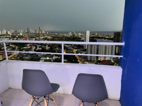 Hermosa vista desde el piso 31 cerca a Marbella